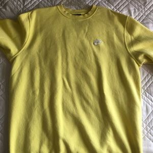 Nike Yellow Sweatshirt